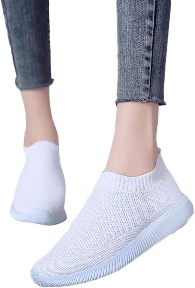 Women's Slip On Walking Shoes Running Comfortable Mens Tennis Shoes Cute Business Casual Shoes Black Platform Sneaker Steel Toe Tennis Shoe Cross Trainer Shoe