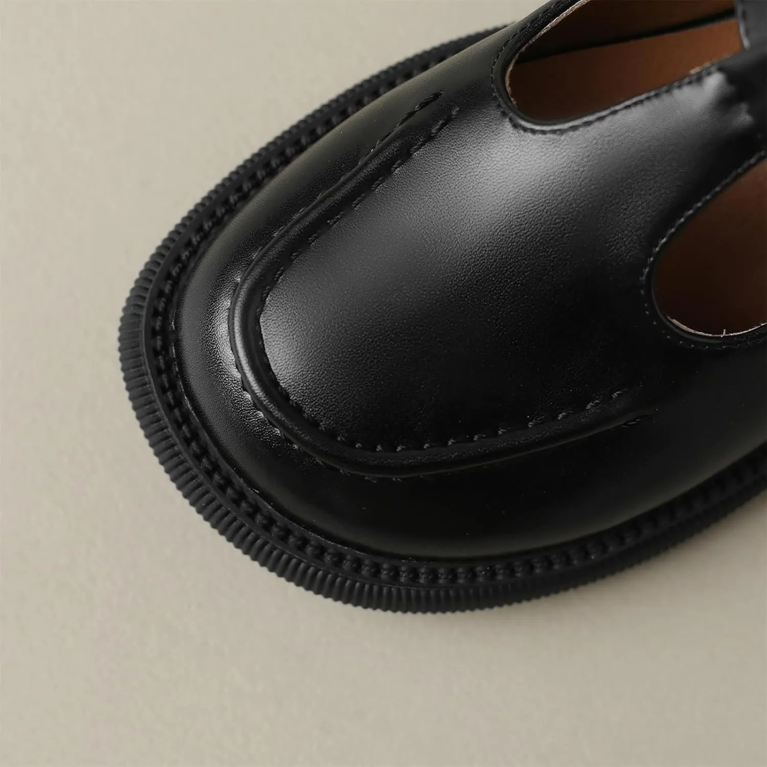 Women's Square Closed Loafers Pull-On T-Strap Adjustable Buckle Comfortable Chunky Low Heel Dress Office Formal Student Work Casual Comfortable Fashion Business Daily Wear Shoes