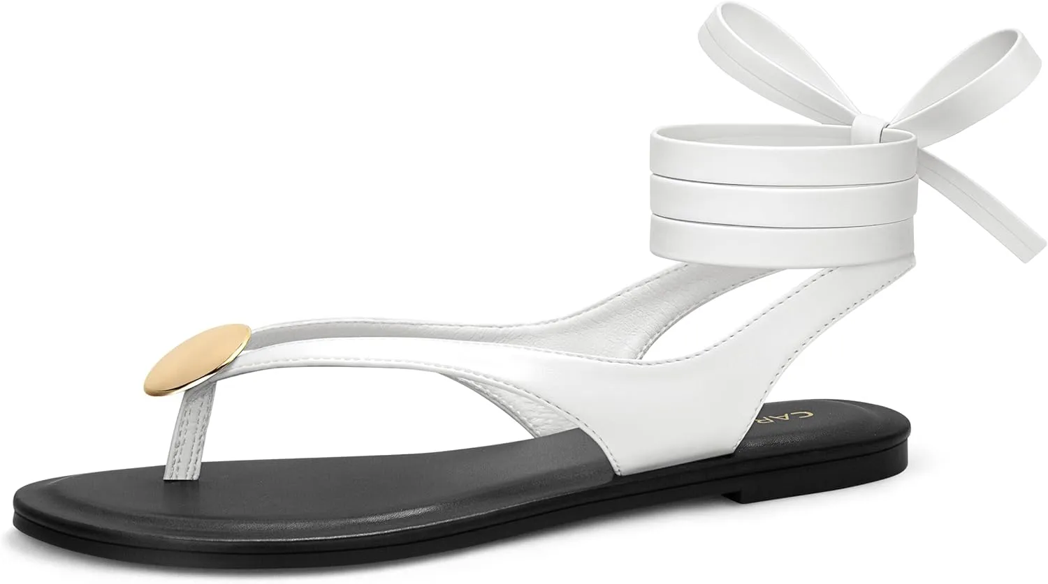 Women's Suede Flat Sandals with Metallic Accents Adjustable Strappy Flip Flops for Beach Vacation Casual Outings Cushioned Dressy Slides,MOLAZY-00