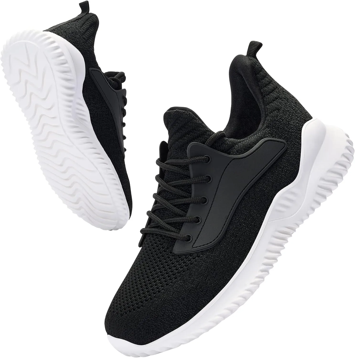 Womens Tennis Shoes Walking Sneakers - Memory Foam Running Slip On Gym Athletic Workout Nursing Comfort Work Shoe Lightweight