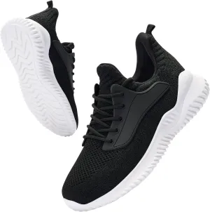 Womens Tennis Shoes Walking Sneakers - Memory Foam Running Slip On Gym Athletic Workout Nursing Comfort Work Shoe Lightweight