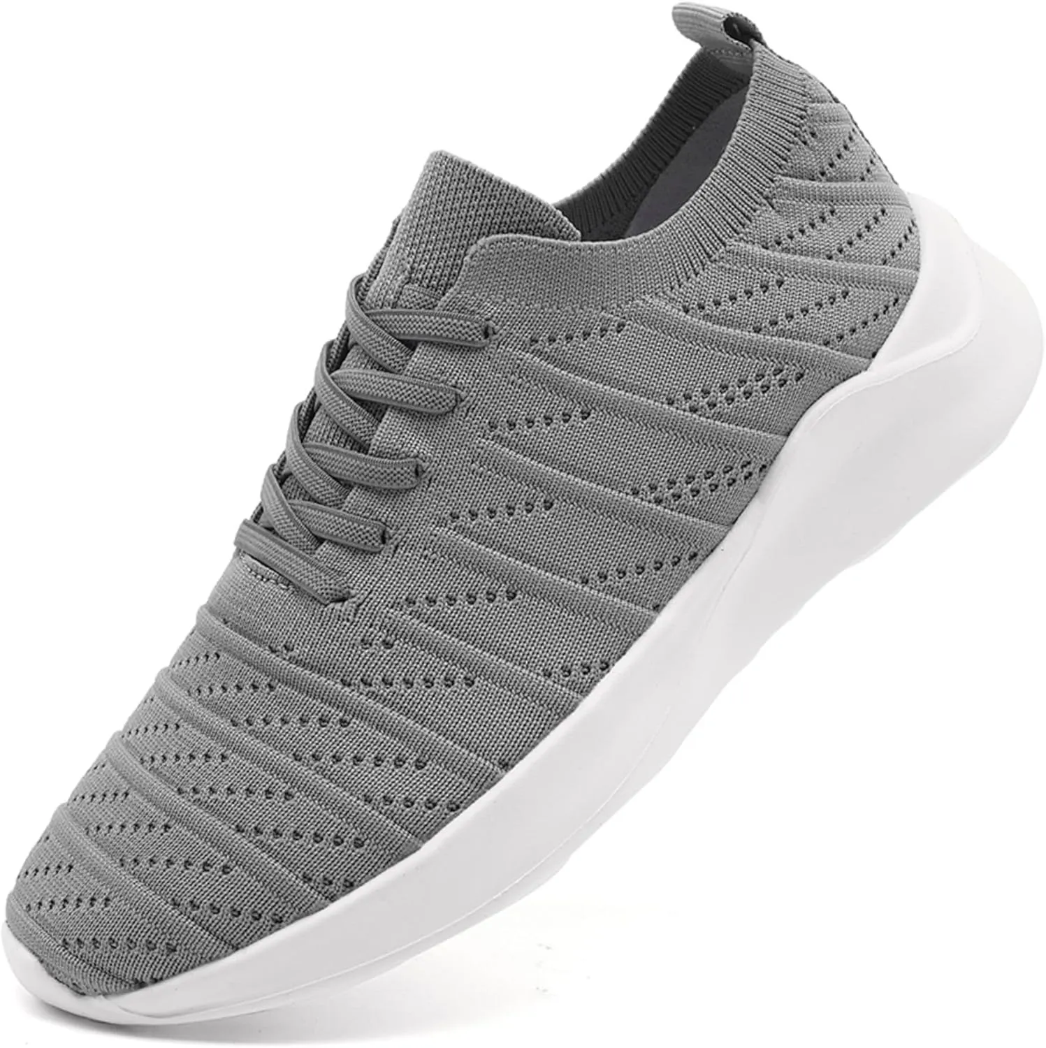 Womens Tennis Slip On Running Shoes Breathable Sneakers Athletic Lightweight Gym Sports Walking Shoes