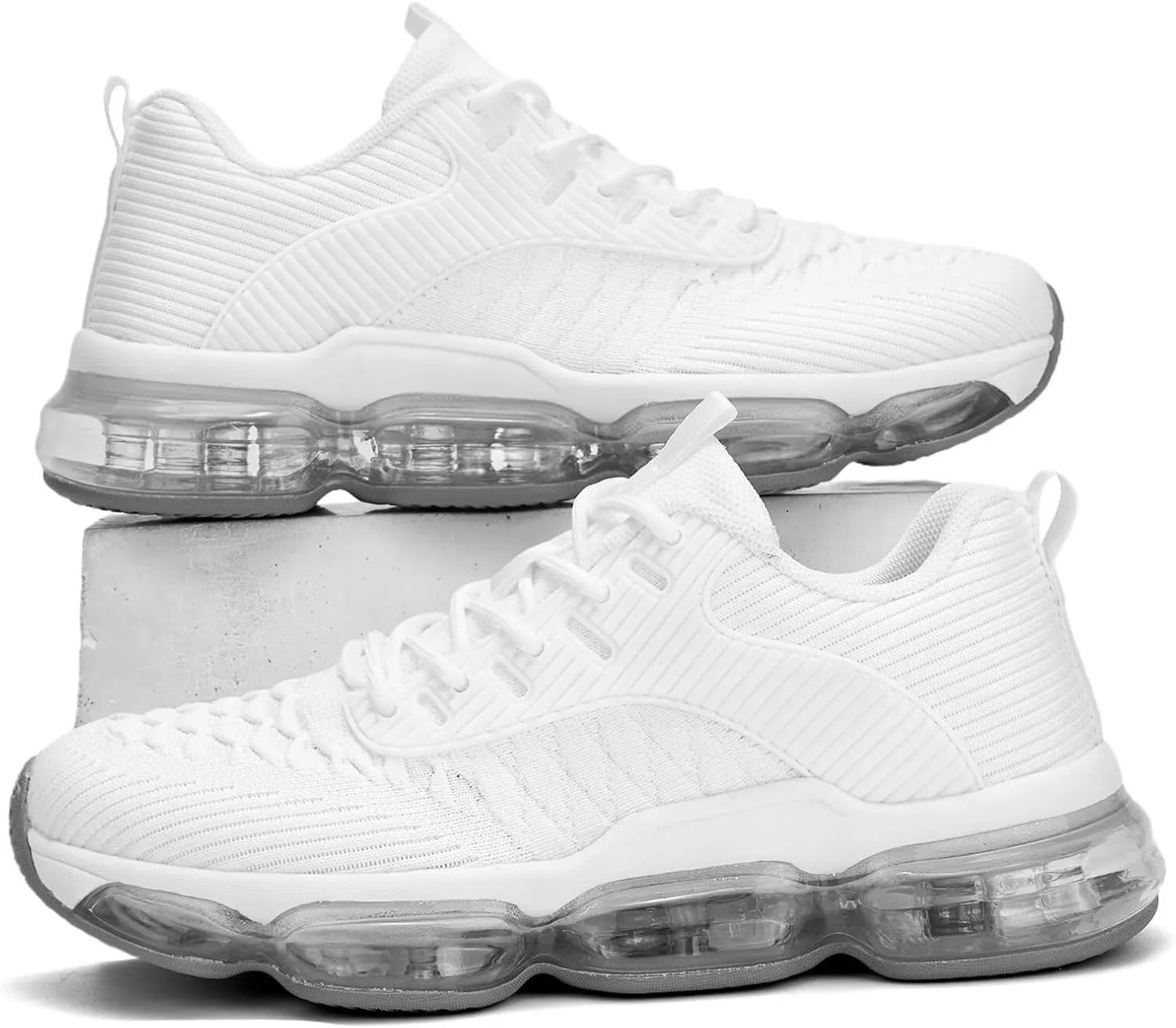 Womens Walking Running Shoes Air Cushion Basketball Sneakers Fashion Tennis Breathable Sport Gym Fitness Cross Trainers Shoes