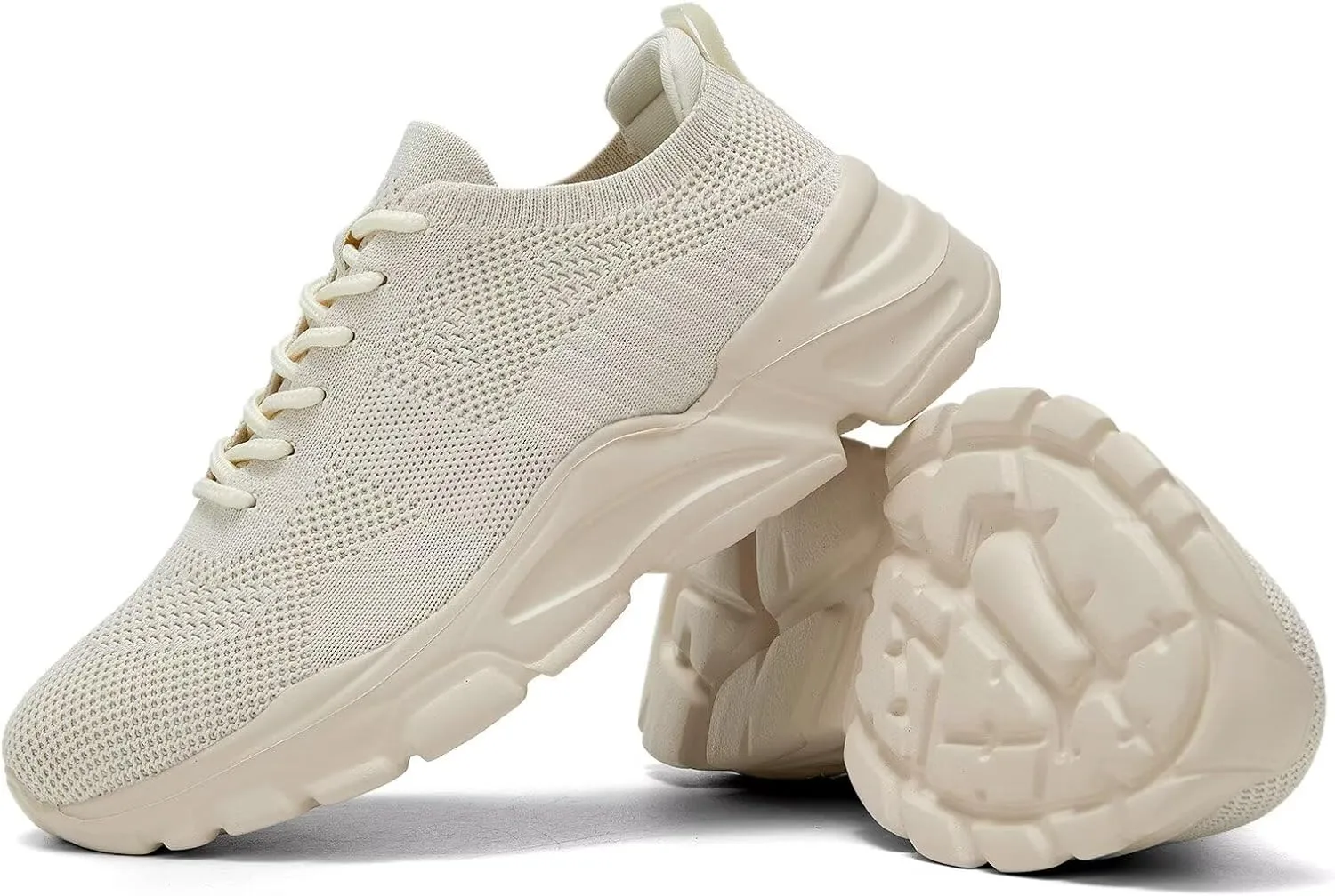 Womens Walking Shoes Non Slip Ladies Running Fashion Athletic Sneakers Work Gym Tennis Athletic Sports Comfort Breathable Lightweight Mesh Soft Sole