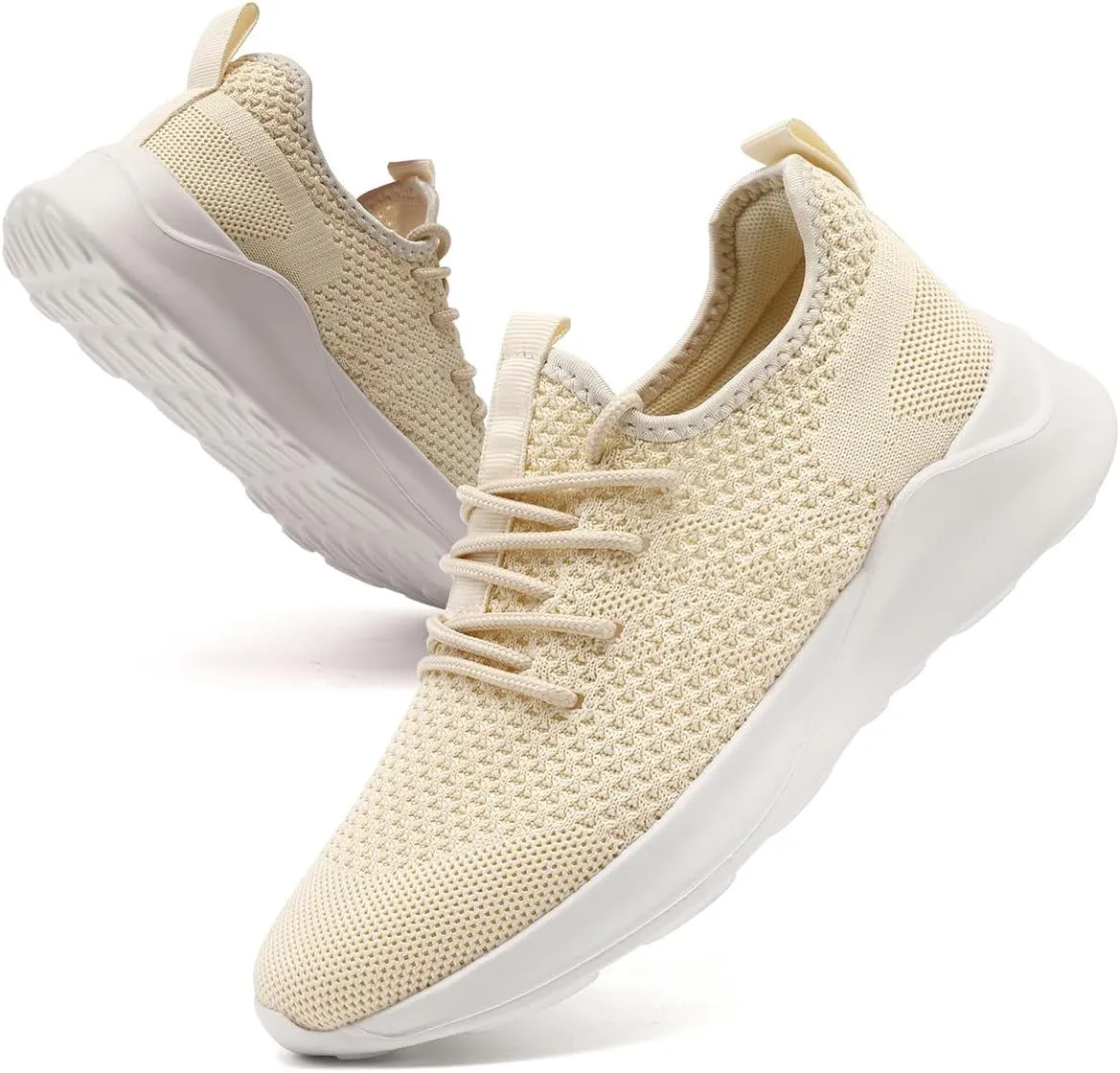 Women's Walking Shoes Tennis Sneakers Casual Lace Up Lightweight Running Shoes Slip On Gym Out Workout Shoes