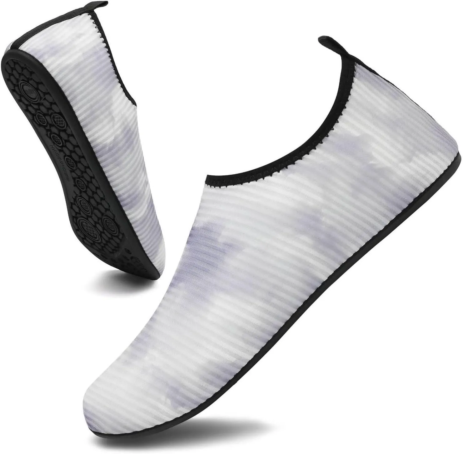 Women's Water Shoes Quick Drying Sports,Aqua Shoes Men's and Women's Same Couple's Lightweight Shoe Breathable Fly Knitted Quick Drying Socks Covers Fitness Sneakers Summer Beach Shoes House Shoe