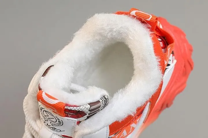 Womens Winter Trekking Snow Boots Water Resistant Shoes Anti-Slip Fully Fur Lined Casual Lightweight Hiking Boot