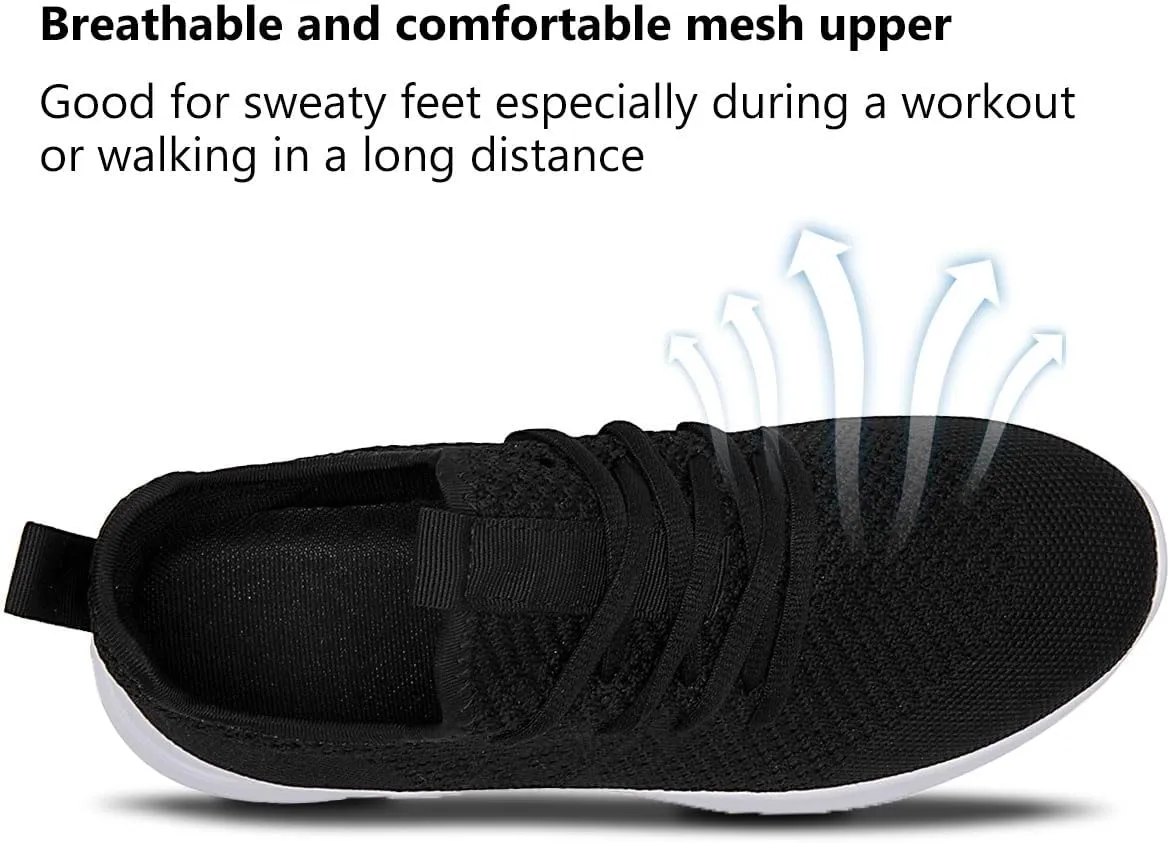 WYGRQBN Women's Walking Shoes Lightweight Tennis Fashion Sneakers Sports Workout Gym Shoes for Running