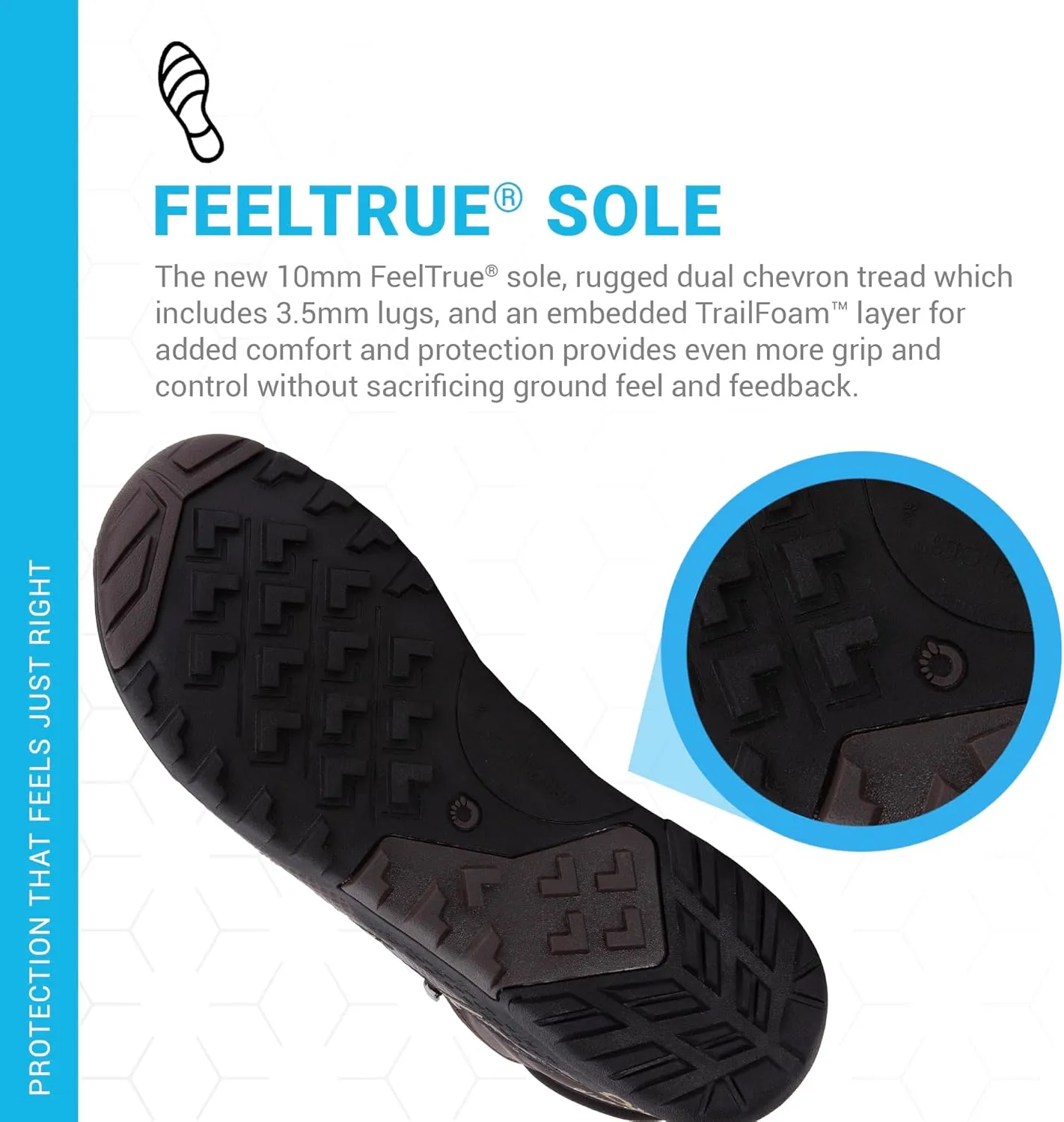 Xero Shoes Barefoot Hiking Shoes for Men | Xcursion Fusion Waterproof Hiking Boots | Zero Drop Shoes for Men, Wide Toe Box, Minimalist