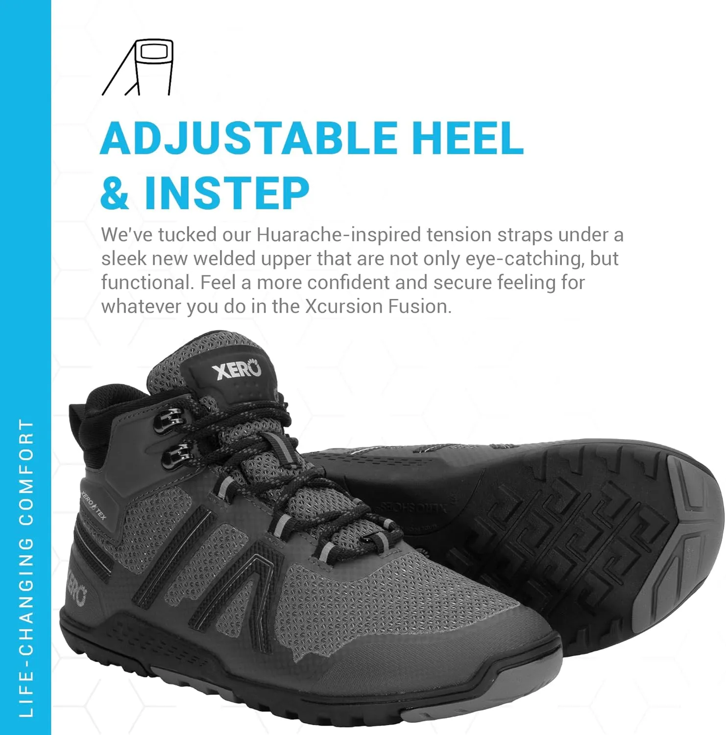 Xero Shoes Women's Xcursion Zero Drop Waterproof Hiking Boot