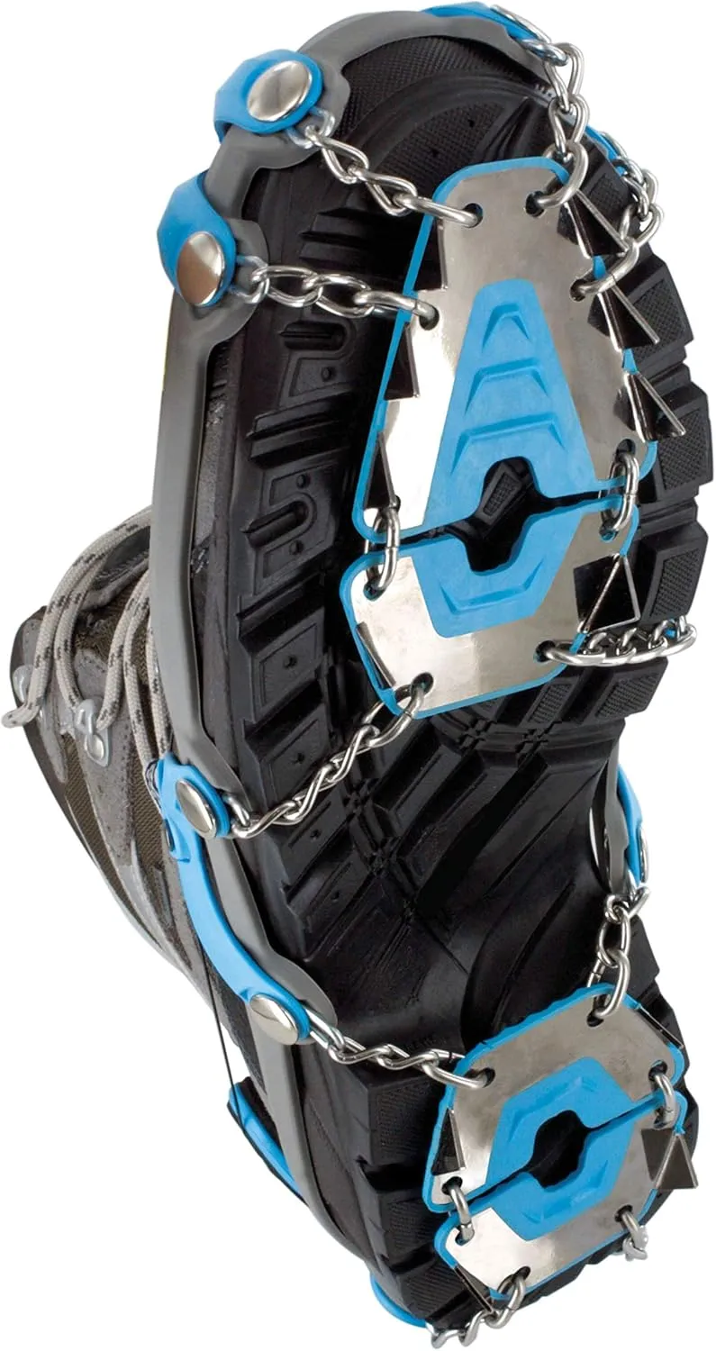Yaktrax Summit Heavy Duty Traction Cleats with Carbon Steel Spikes for Snow and Ice (1 Pair)