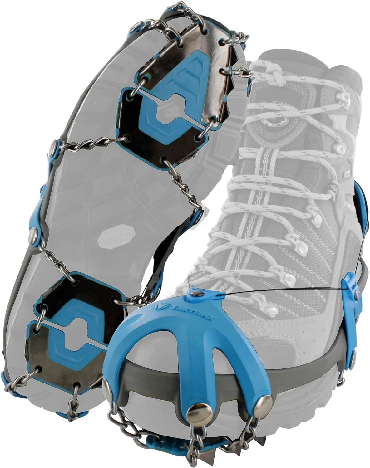 Yaktrax Summit Heavy Duty Traction Cleats with Carbon Steel Spikes for Snow and Ice (1 Pair)