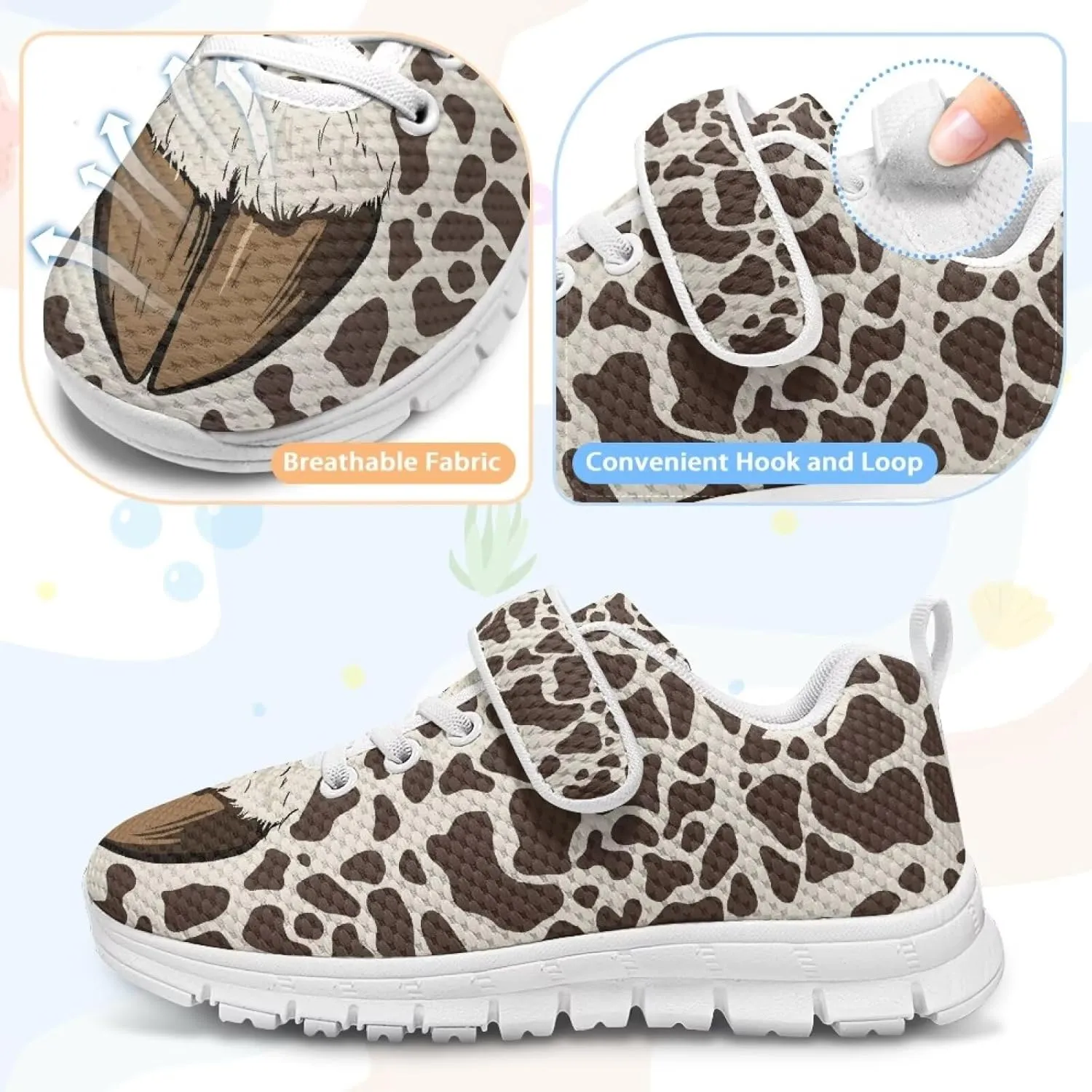 Yzaoxia Little/Big Kids Tennis Shoes Boys Girls Sneakers Sport Shoes