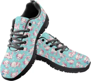 Yzaoxia Women Tennis Shoes Lace Up Breathable Sneakers Athletic Running Hiking Gym Shoes for Men