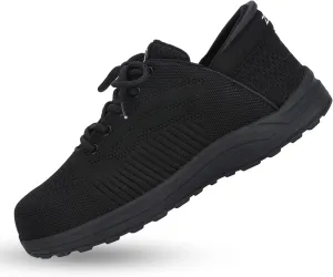 ZEBA Men's Hands Free Slip on Husky Walking Sneakers