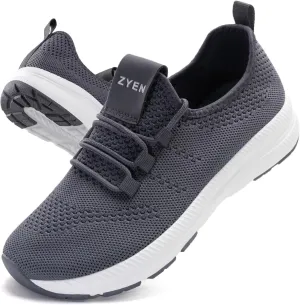 ZYEN Wide Toe Box Shoes Women Non-Slip Ultra Light Running Sneakers Extra Wide Feet Arch Support Walking Shoes Tennis Diabetes Breathable Gym Workouts 6-12